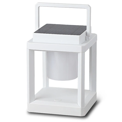 New Design White Colour Brightness LED Nightstand Lantern Deck Camping Indoor Flood Light Dimmable Work Table Hand Portable Lamp Garden Outdoor LED Solar Lights