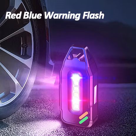Warsun 2000 ルーメン Sq03 多機能緊急懐中電灯小型ポータブル EDC トーチタイプ C 充電式 COB LED トーチマグネット付き