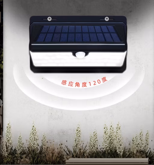 ガーデンガレージ用の新しいLEDソーラーセンサーウォールライト