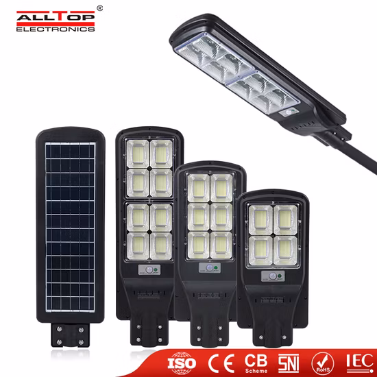 Bspro 街路灯 モーションセンサー 防水ライト IP65 200W 300W オールインワン ソーラー LED 街路灯